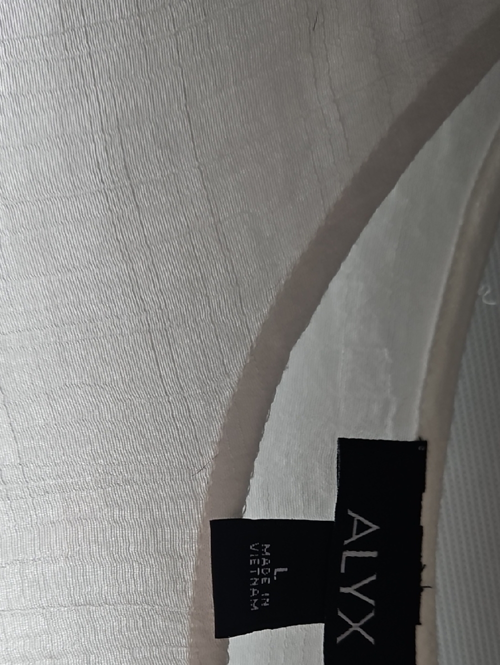 Alyx White Sheer Mesh Top
